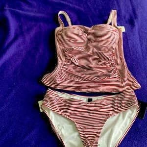 New 2piece  swimsuit . Never worn . Still with tags.